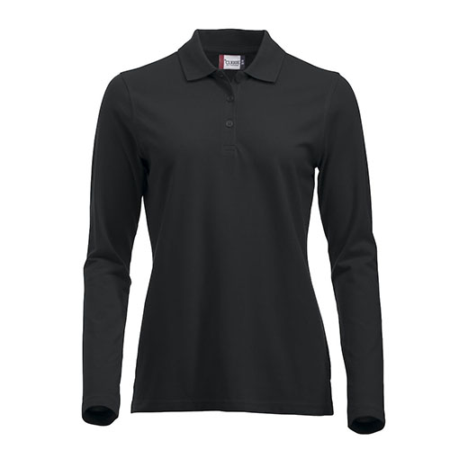 POLO MARION 028247 MÀNIGA LLARGA NEGRE DONA