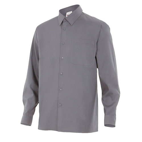CAMISA 529 M.LLARGA 1 BUTXACA GRIS 8