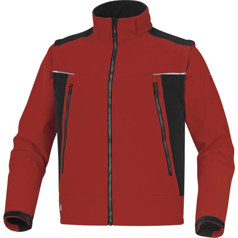 JAQUETA ORSA SOFTSHELL VERMELL/NEGRA