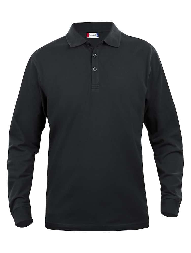 POLO 028245 LINCOLN MÀNIGA LLARGA NEGRE