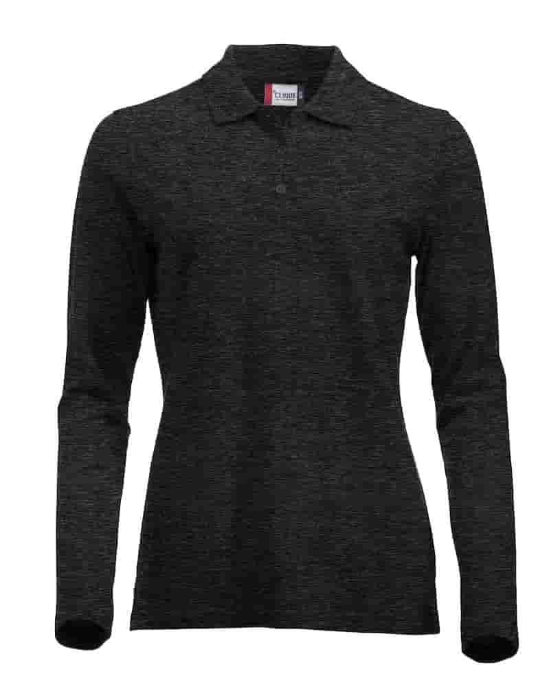 POLO MARION 028247 MÀNIGA LLARGA GRIS MARENGO DONA