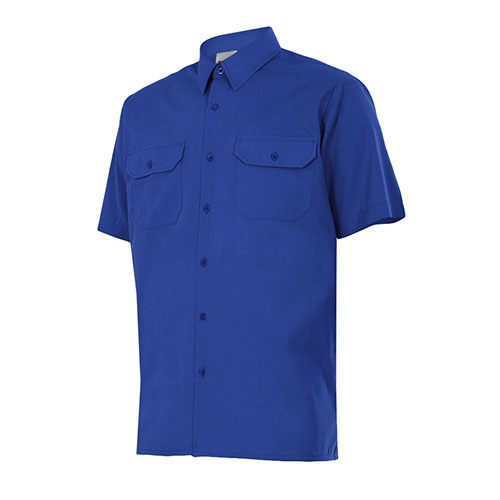 CAMISA 522 M.CURTA 2 BUTXACA BLAU ELECTRIC 9