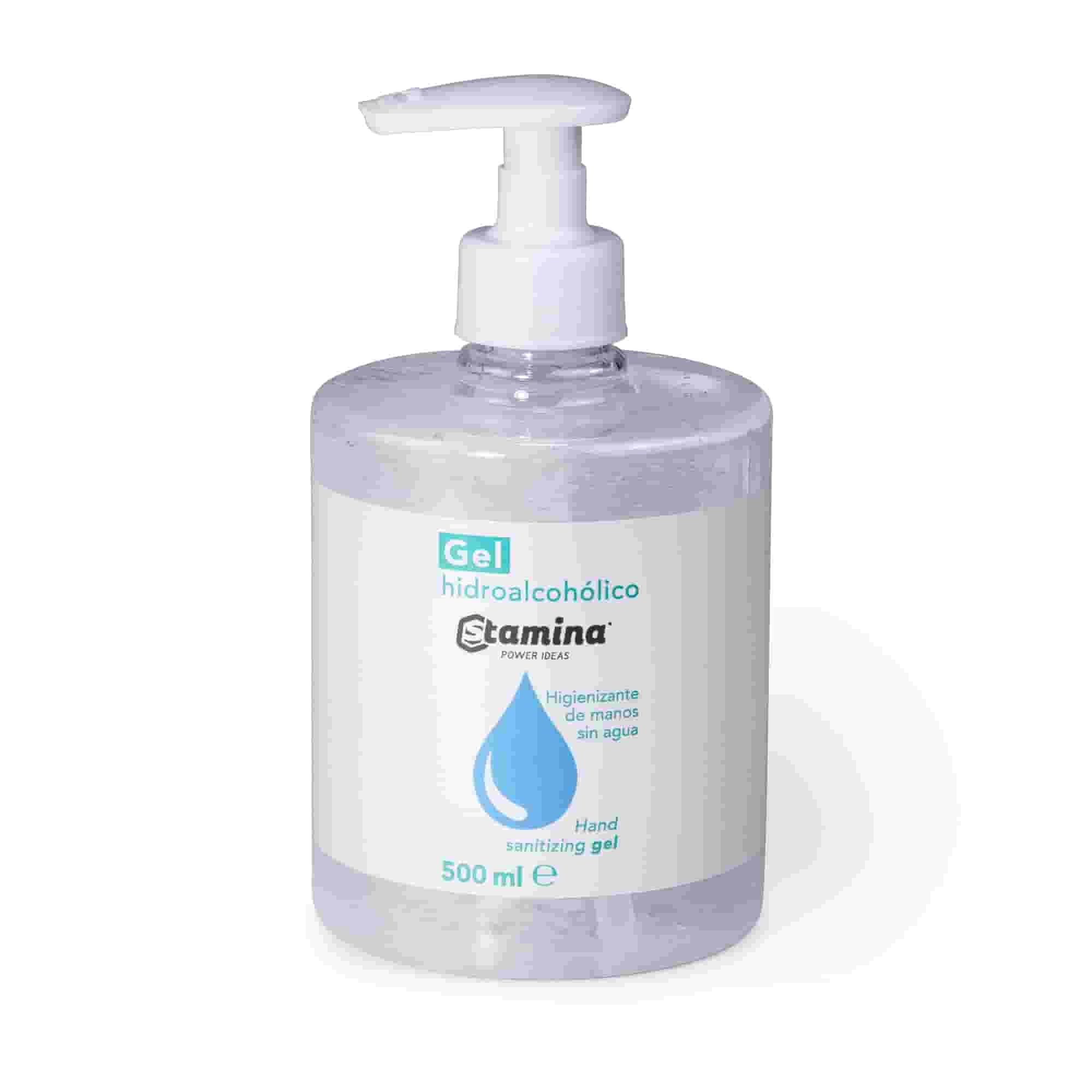 GEL HIDROALCOHOLIC DE MANOS STAMINA 500 ml GEL HIDROALCOHOLIC DE MANOS STAMINA 500 ml