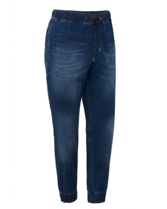 PANTALÓ CUINA 4008 JOGGING DENIM BLAU