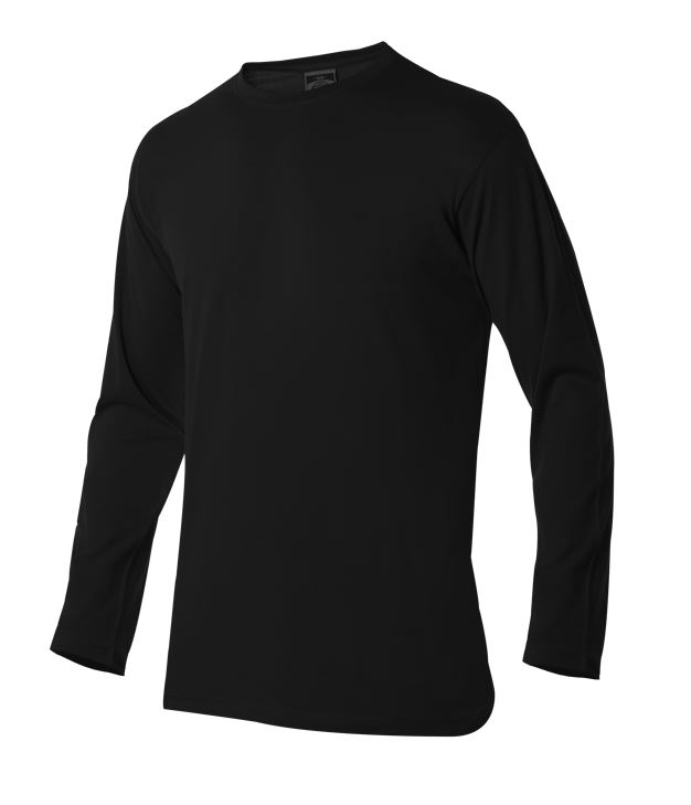 CAMISA 3032 MÀNIGA LLARGA NEGRA