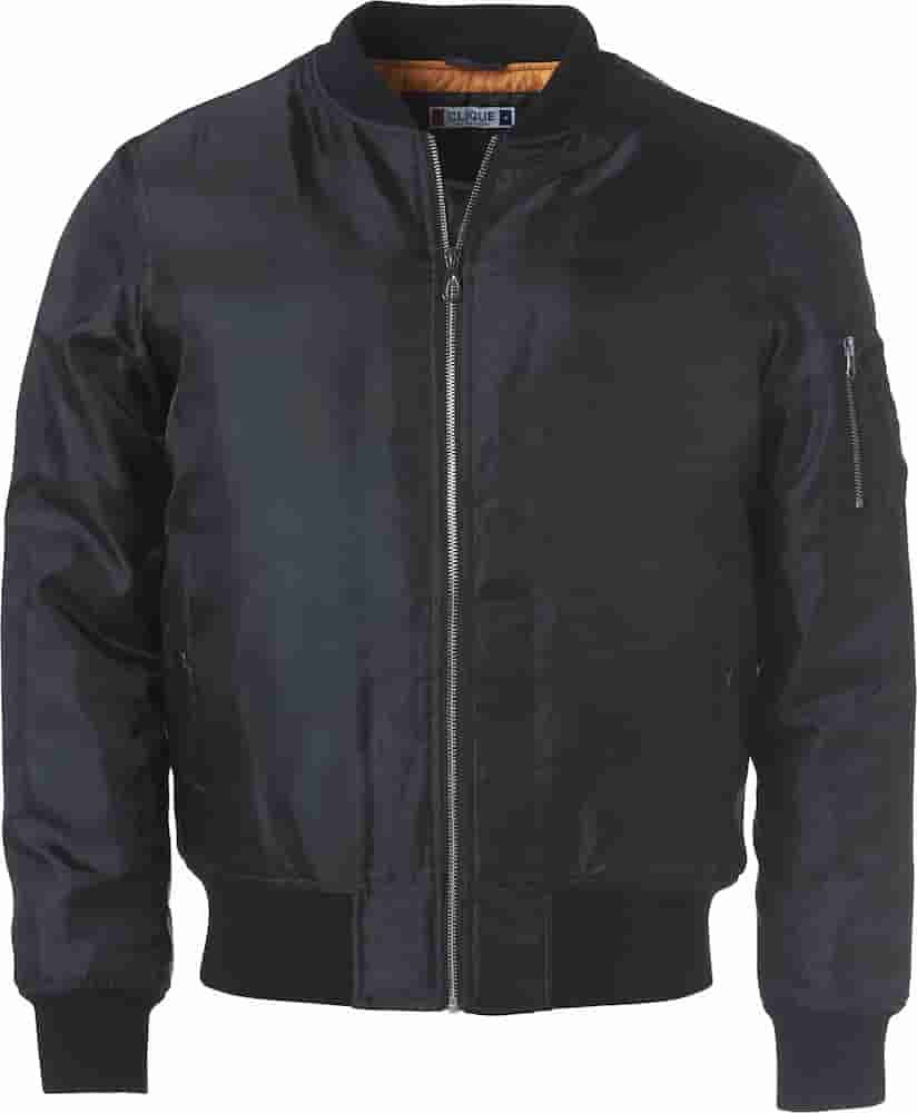 JAQUETA 020955 BOMBER UNISEX NEGRA JAQUETA 020955 BOMBER UNISEX NEGRA