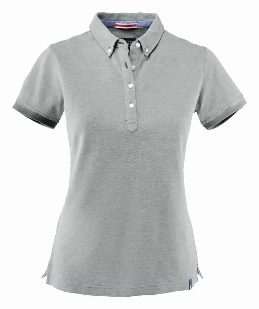 POLO 2125031 LARKFORD MÀNIGA CURTA DONA GRIS