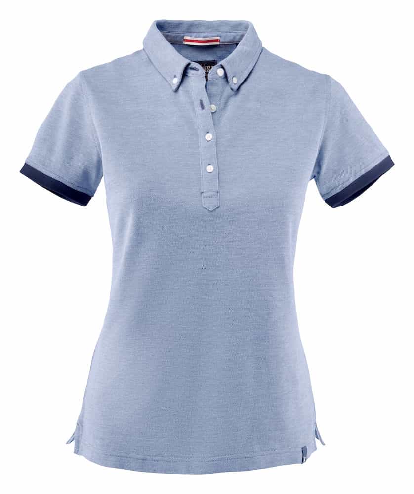POLO 2125031 LARKFORD MÀNIGA CURTA DONA BLAU CLAR