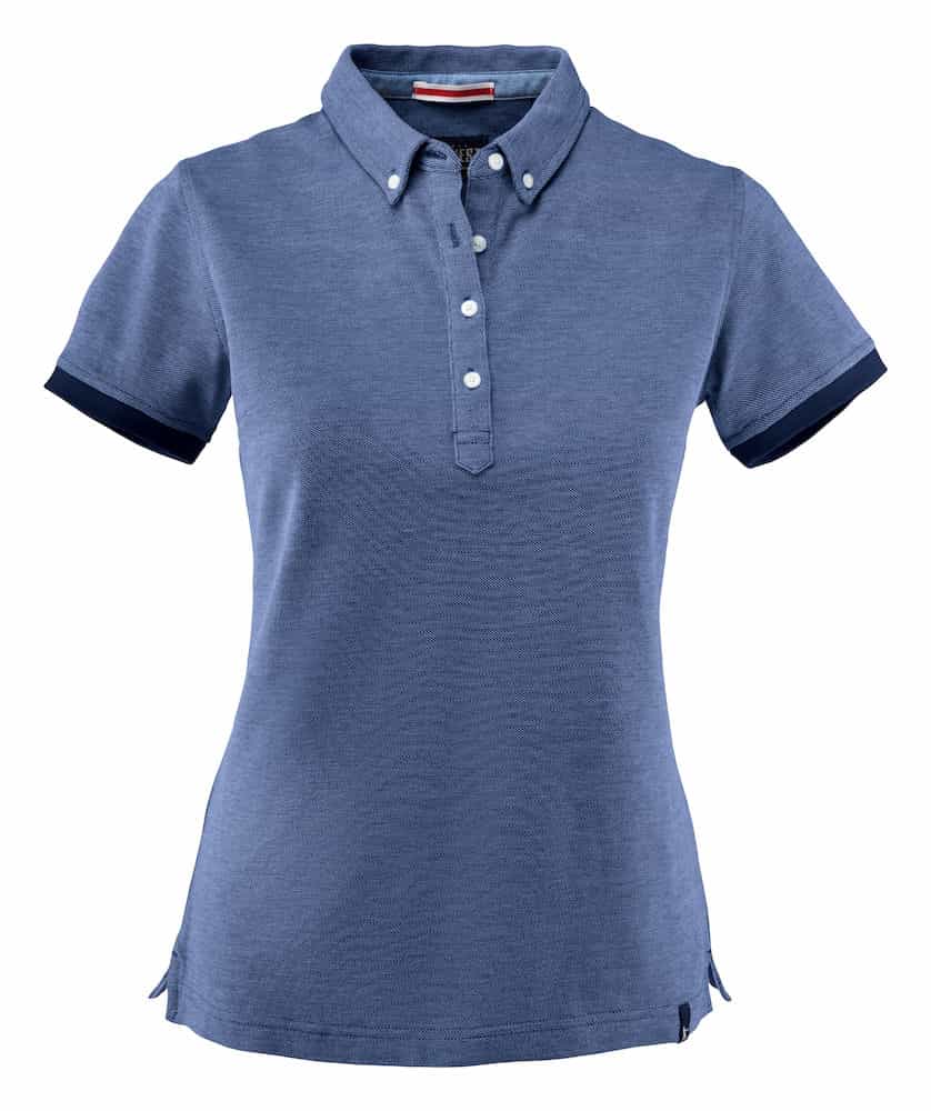 POLO 2125031 LARKFORD MÀNIGA CURTA DONA BLAU MARÍ