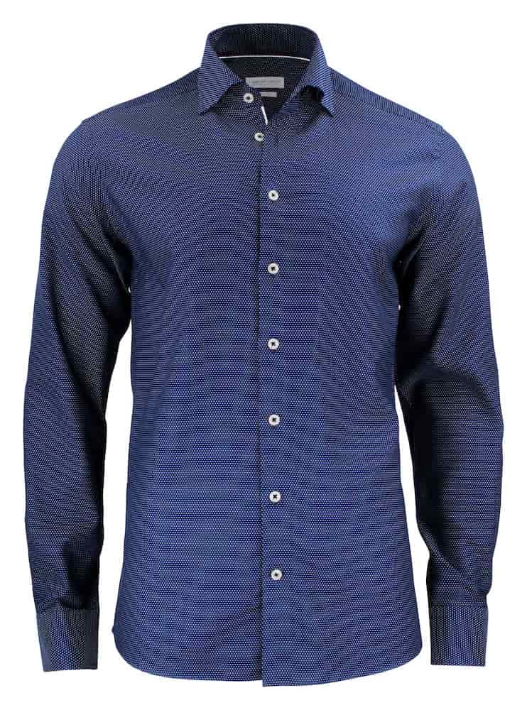 CAMISA 2904901 PURPLE BOW 49 REGULAR FIT WHITE/NAVY MÀNIGA LLARGA HOME CAMISA 2904901 PURPLE BOW 49 REGULAR FIT WHITE/NAVY MÀNIGA LLARGA HOME